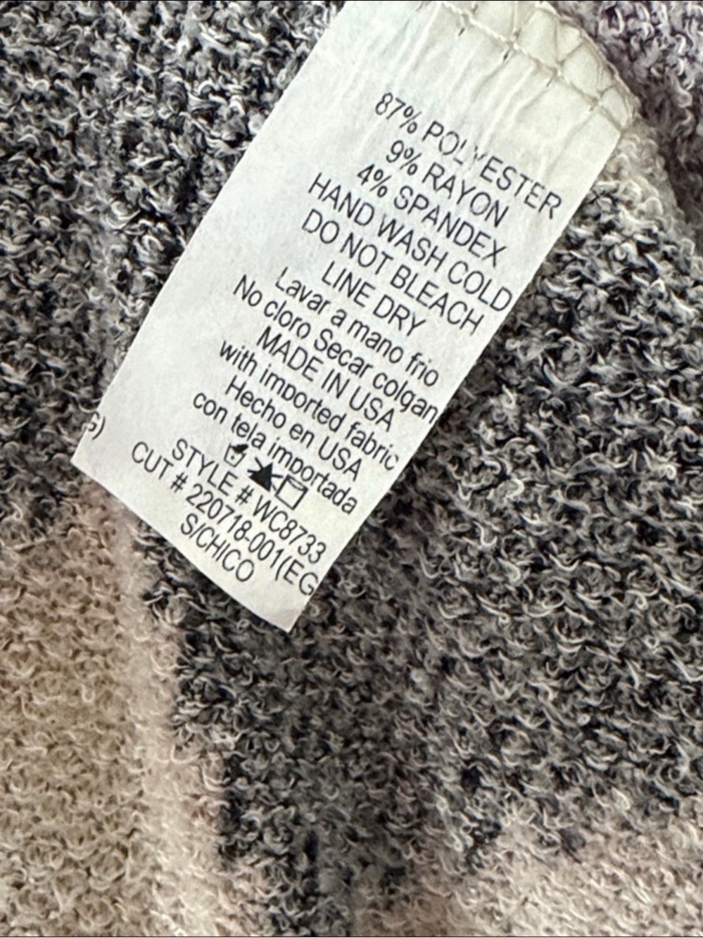 Fringed Aztec Pattern Cardigan - Picture 14 of 16